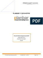 New Features in PLANBAR 2019-1-1