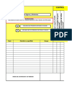 Check List Formatos General