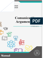 Manual de Comunicación y Argumentación - UNIDAD I