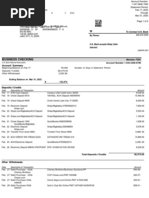 US-Bank-Statement