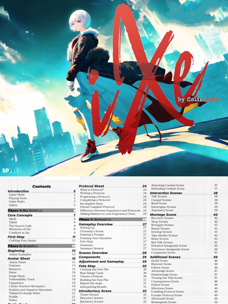 iXe Solo TTRPG: Gameplay Guide | PDF