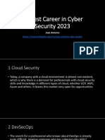 12 Best Career in Cyber Security 2023: Joas Antonio