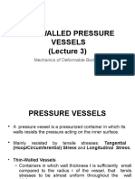 Lecture 4 - Thin Walled Pressure Vessels - 50008