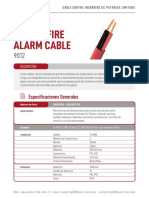 Power Limited Fire Alarm Cable: Especificaciones Generales