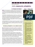 Enseñanaza de La Comunicacion Prelinguistica en SC 1PMT-Spanish