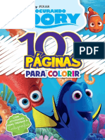 resumo-disney-pixar-100-paginas-colorir-procurando-dory-varios-autores