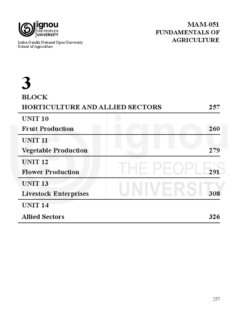MAM 051 Block-3 | PDF
