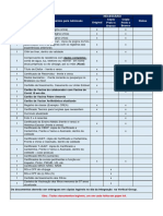 Lista Documentos Admissão - Rev 01