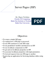 Java Server Pages (JSP) : Faculty of Computing, Bahir Dar Institute of Technology, Bahir Dar University
