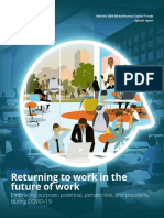 2020 - Returning To Work in The Future of Work - Deloitte 2020 Global Human Capital Trends - Special Report-2