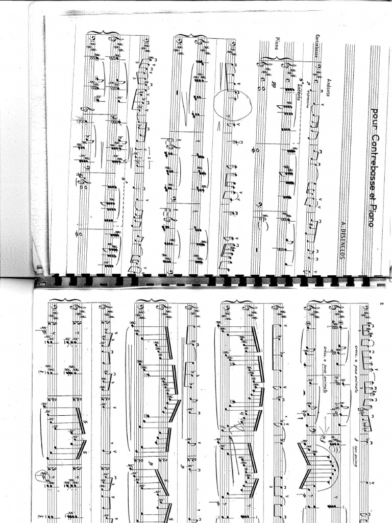 Desenclos - Aria & Rondo, Piano, Solostemming | PDF