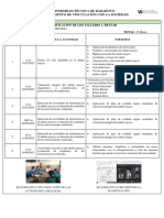 Matriz #5 - Planificación de Los Talleres