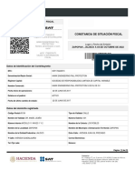 Constancia de Situacion Fiscal 2022 OCTUBRE HEFP