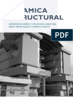 Informe de Daños y Estado de Edificio Campus Utmach Posterior Sismo 18m 18m