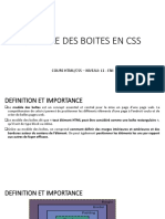 Langage HTML-css - Modele de Boites - Part-4