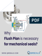 Why Flush plan is necessary for mechanical seals?