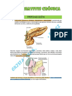 Pancreatitis Cronica