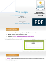 Web Design-Lecture 8-CSS BoxModel