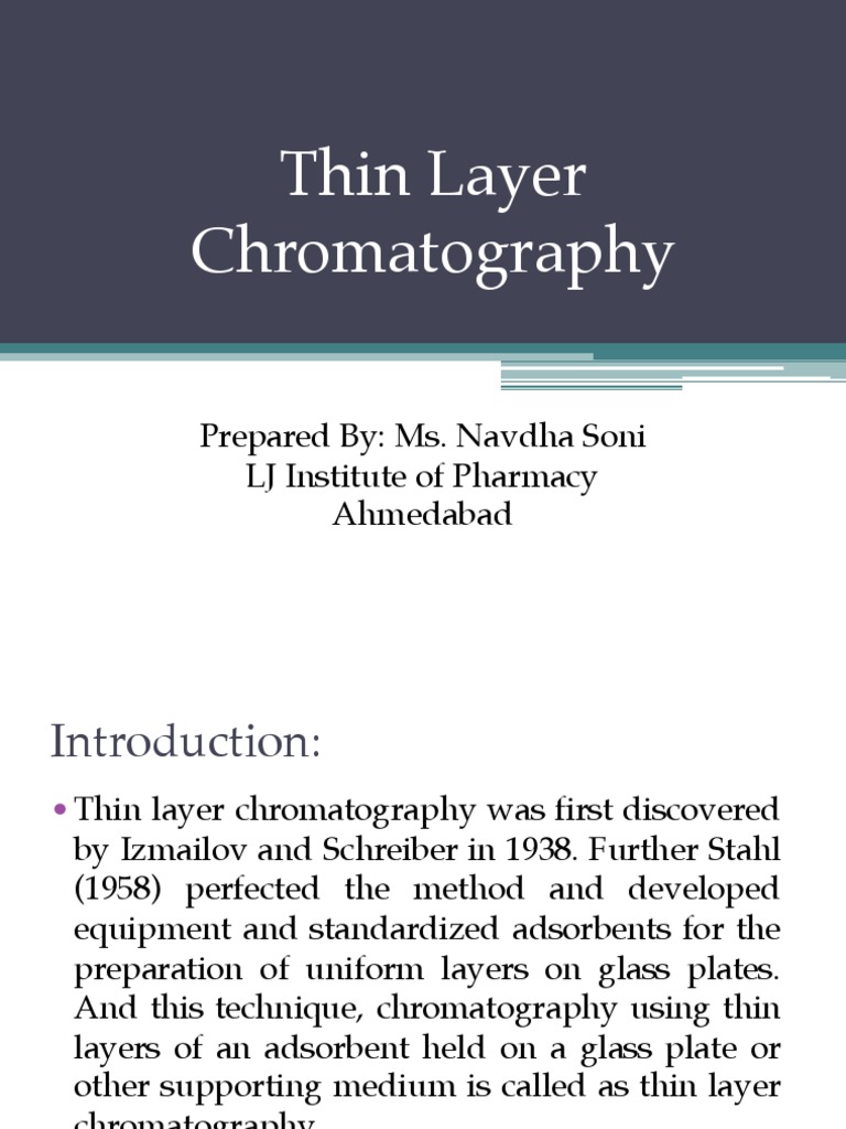 Visualizing Compounds in TLC | PDF | Chromatography | Thin Layer ...