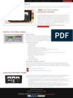 Generator Controls Panal