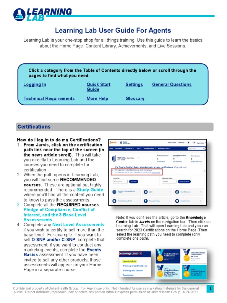 Learning Lab User Guide 06242022 v1 | PDF | Safari (Web Browser ...