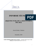 Informe Técnico: Arquitectura de La Red Interna Del Roj