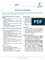 Safety Moment - PDF - Working at Heights
