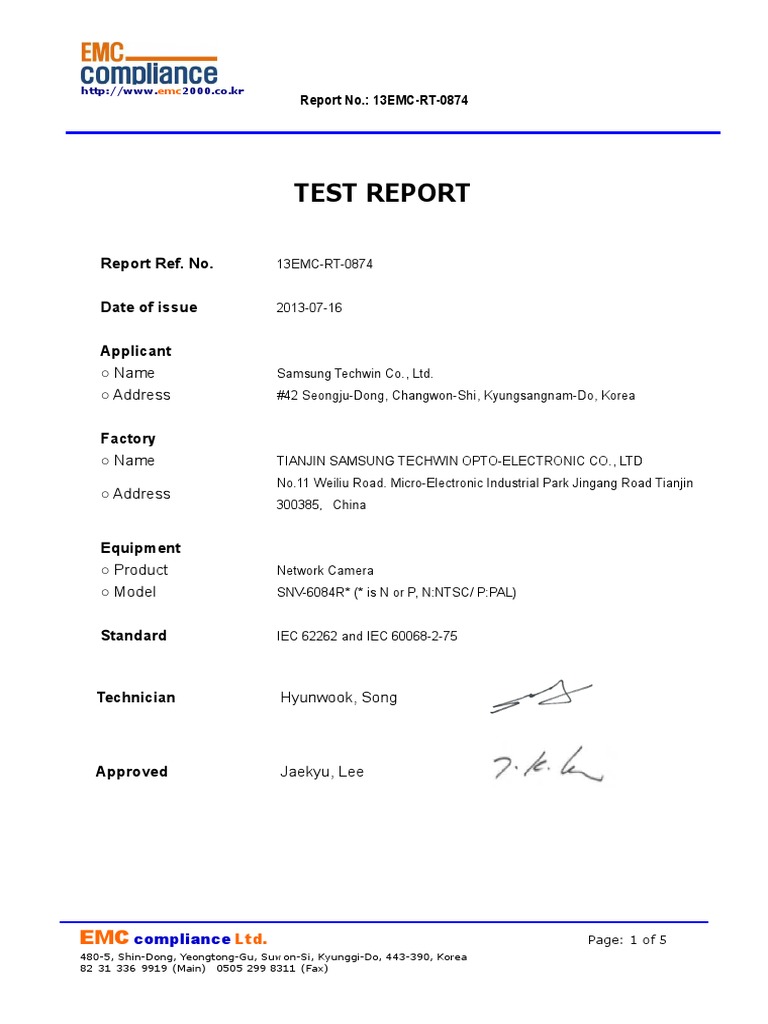 IK 10 Impact Hammer Test - SNV 6084R | PDF