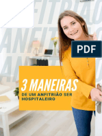 3 MANEIRAS de Um Anfitrião Ser Hospitaleiro