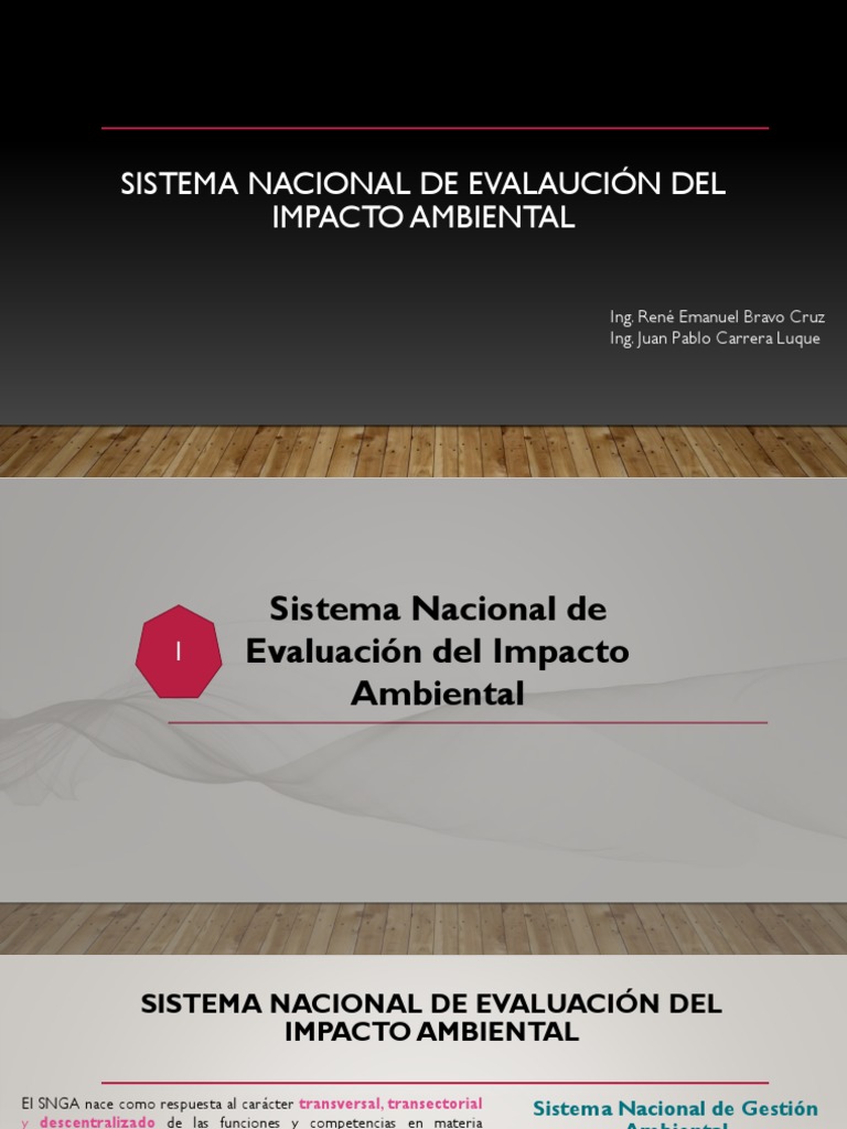 Evaluación del Impacto Ambiental en Perú | PDF | Evaluación de impacto ...