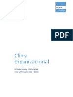 Clima Organizacional