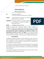 Informe de Modificacion de La Ordenanza N°352-2023