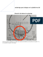 Diseño de Sistema de Andamiaje y Memoria de Calculo Para Trabajos en La Plataforma Del Tanque