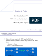 Gestion de Projet: Dr. Mamadou Camara