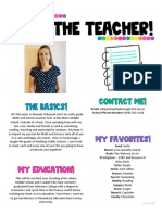 Mandy Meet The Teacher