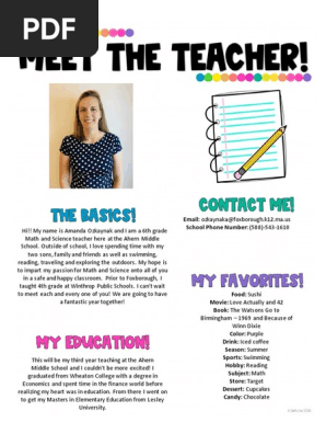 mandy meet the teacher