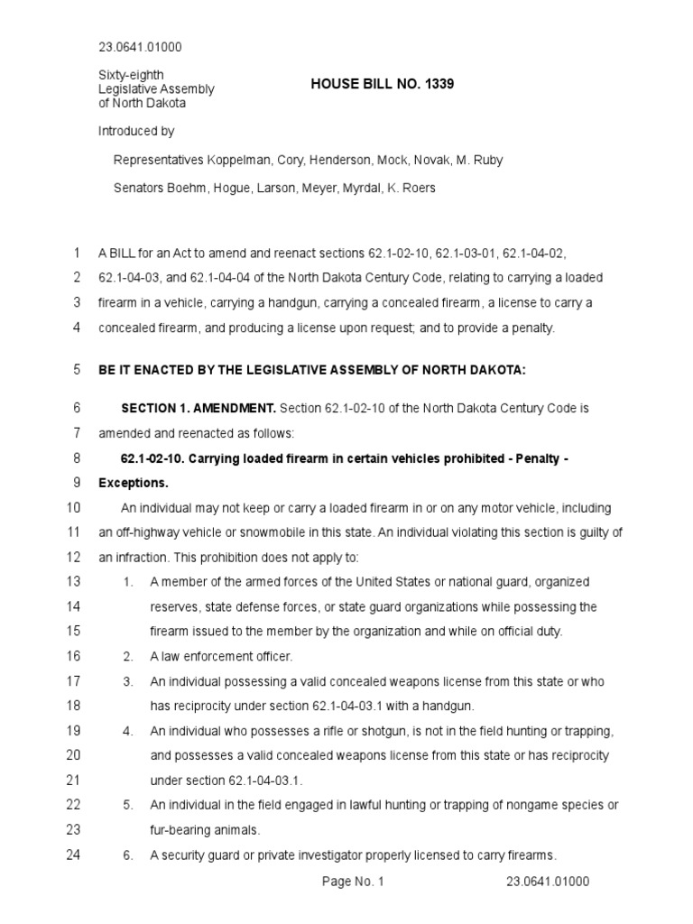 House Bill Number 1339 PDF