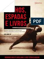 Punhos Espadas E Livros Artes Marciais N