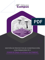 BROCHURE GESTIÓN DE PROYECTOS DE CONSTRUCCIÓN CON PRIMAVERA P6 Y POWER BI (Bajo El Enfoque Del PMBOK) - Compressed