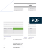 Check List Auditoria