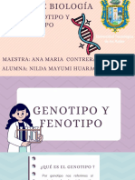 Genotipo y Fenotipo