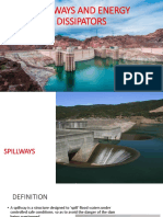 Spillways and Energy Dissipators