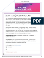 (Day 1 - Am) Political Law
