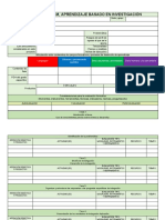 Formaton Planeación de Proyecto STEAM