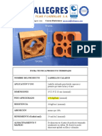 Ladrillos-Calados Arcilla Vallegres