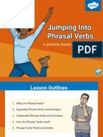 Jumping Into Phrasal Verbs Adults b1 b2
