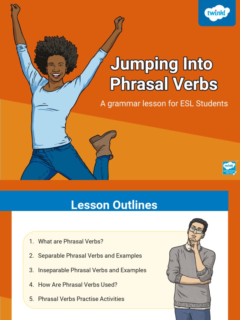 Jumping Into Phrasal Verbs Adults b1 b2 PDF Verb Preposition And