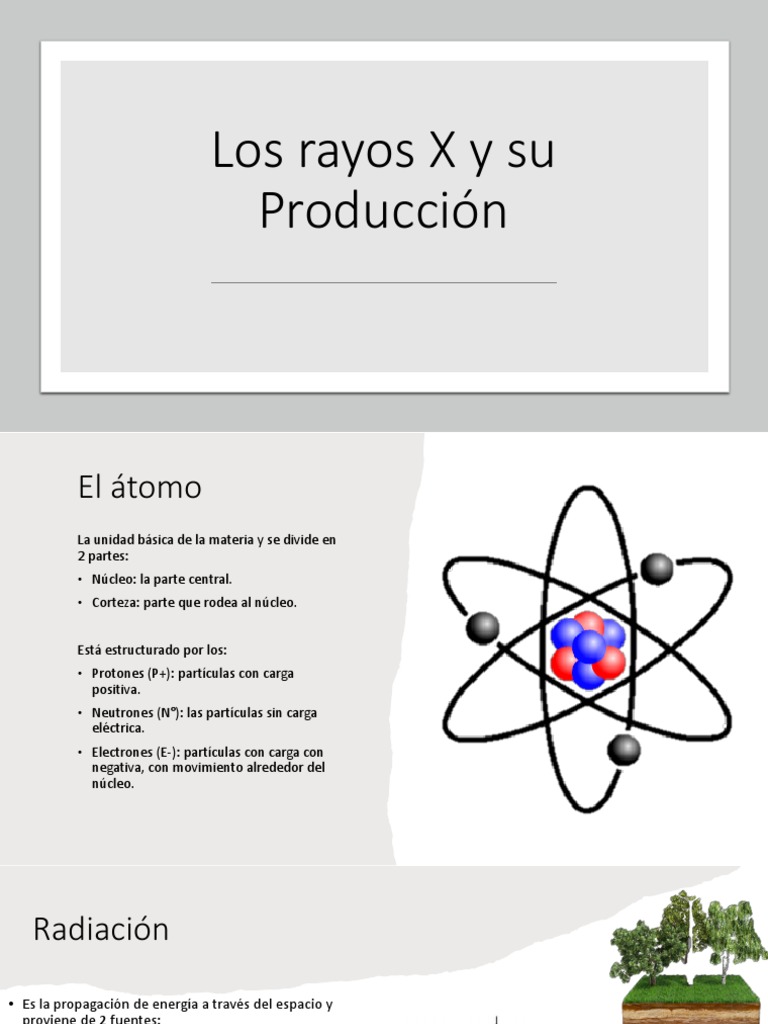 Los Rayos X y Su Producción | PDF | Rayo X | Electrón