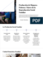 Produccion de Riqueza Pobreza Marco de La Reproduccion Social Familiar