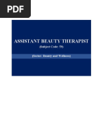 1 ICSE Assistant Beauty Therapist